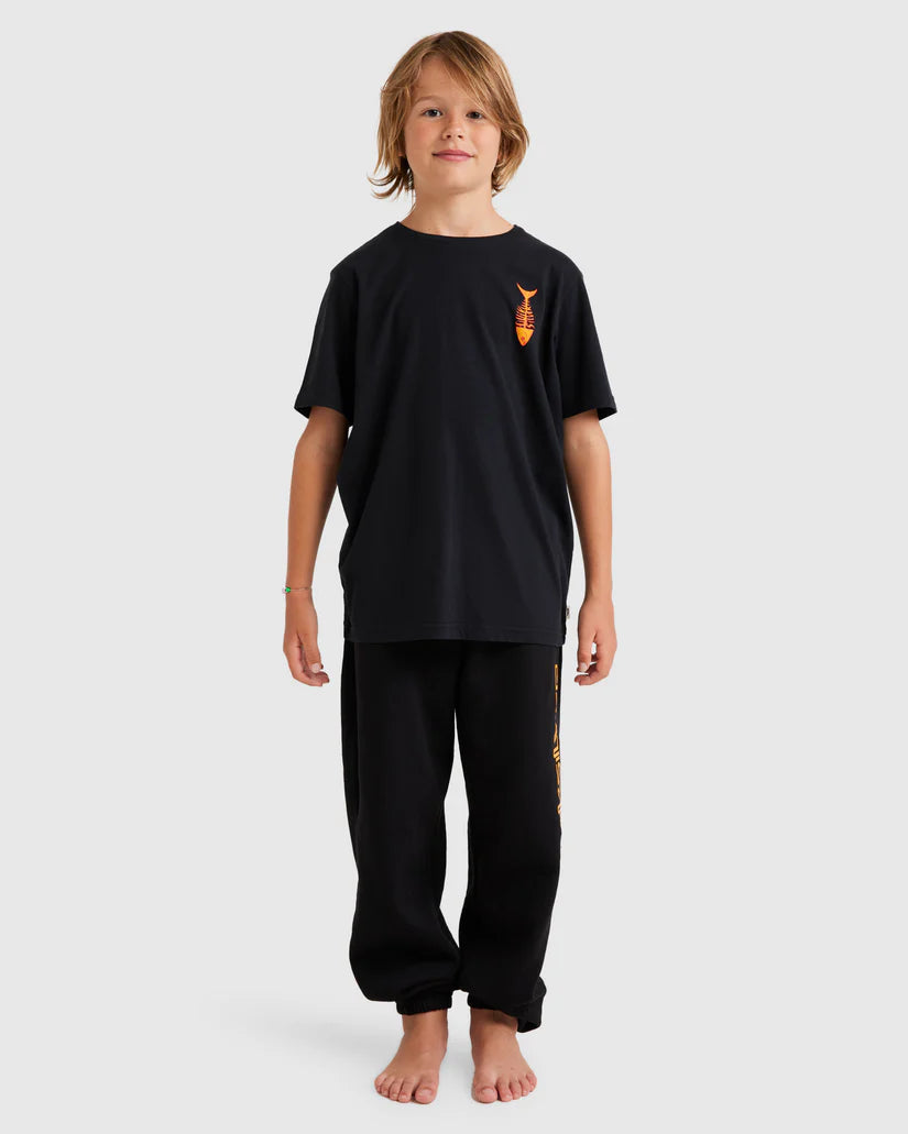 Youth Screen Trackpant - Black