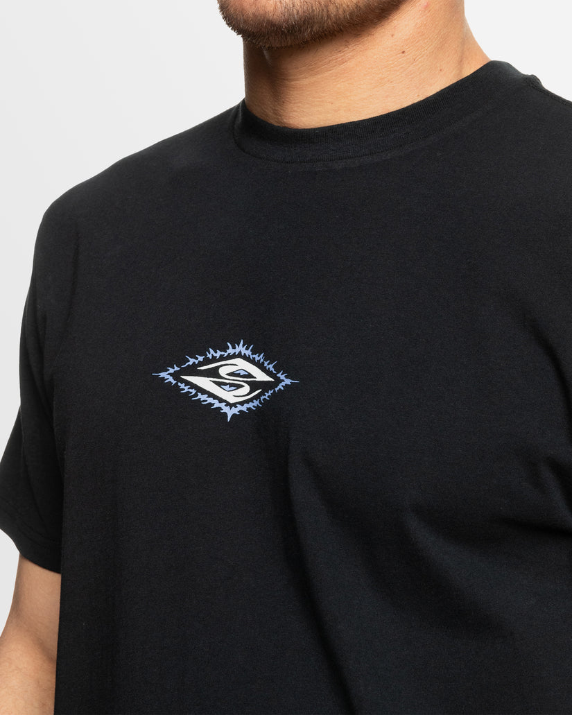 Quiksilver Diamond Thorn SS Tee - Black (view 2)
