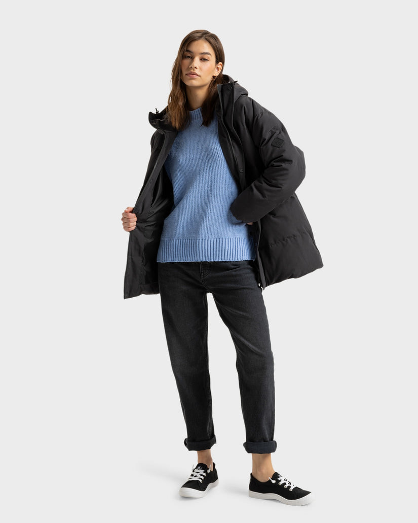 Ocean Ways Puffer Jacket - Phantom