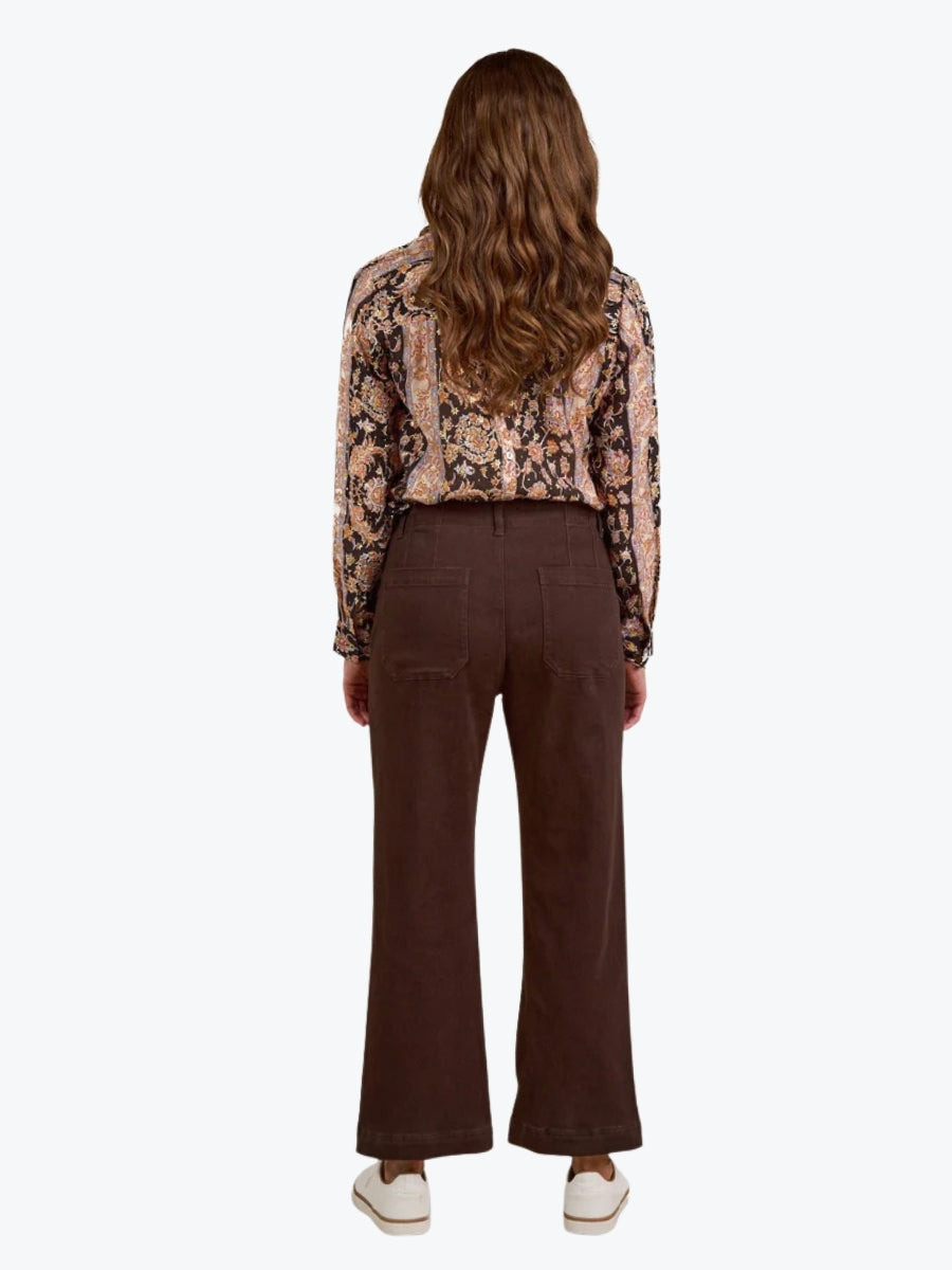 Vassalli Daily Jean - Chocolate (view 2)