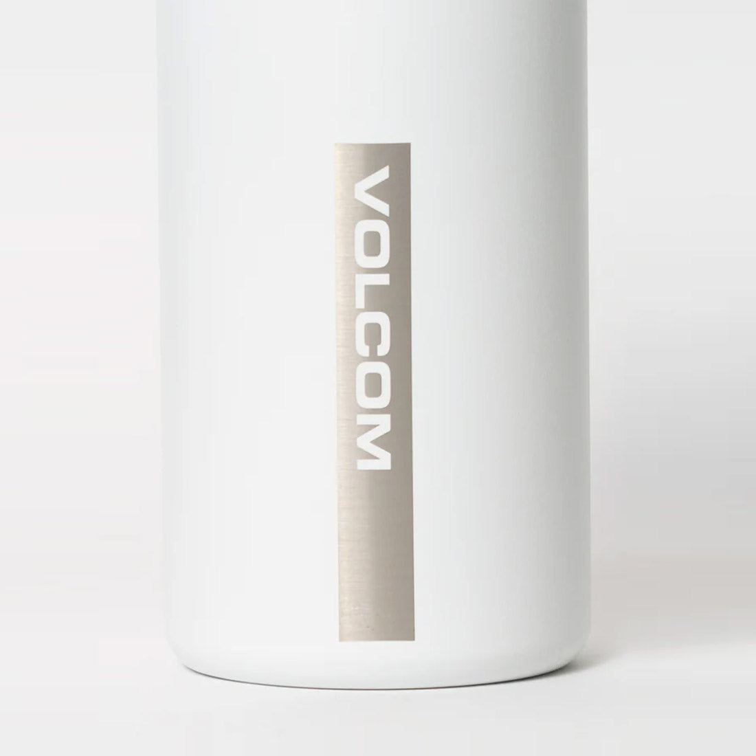 Volcom Metalcore Bottle in White - detail