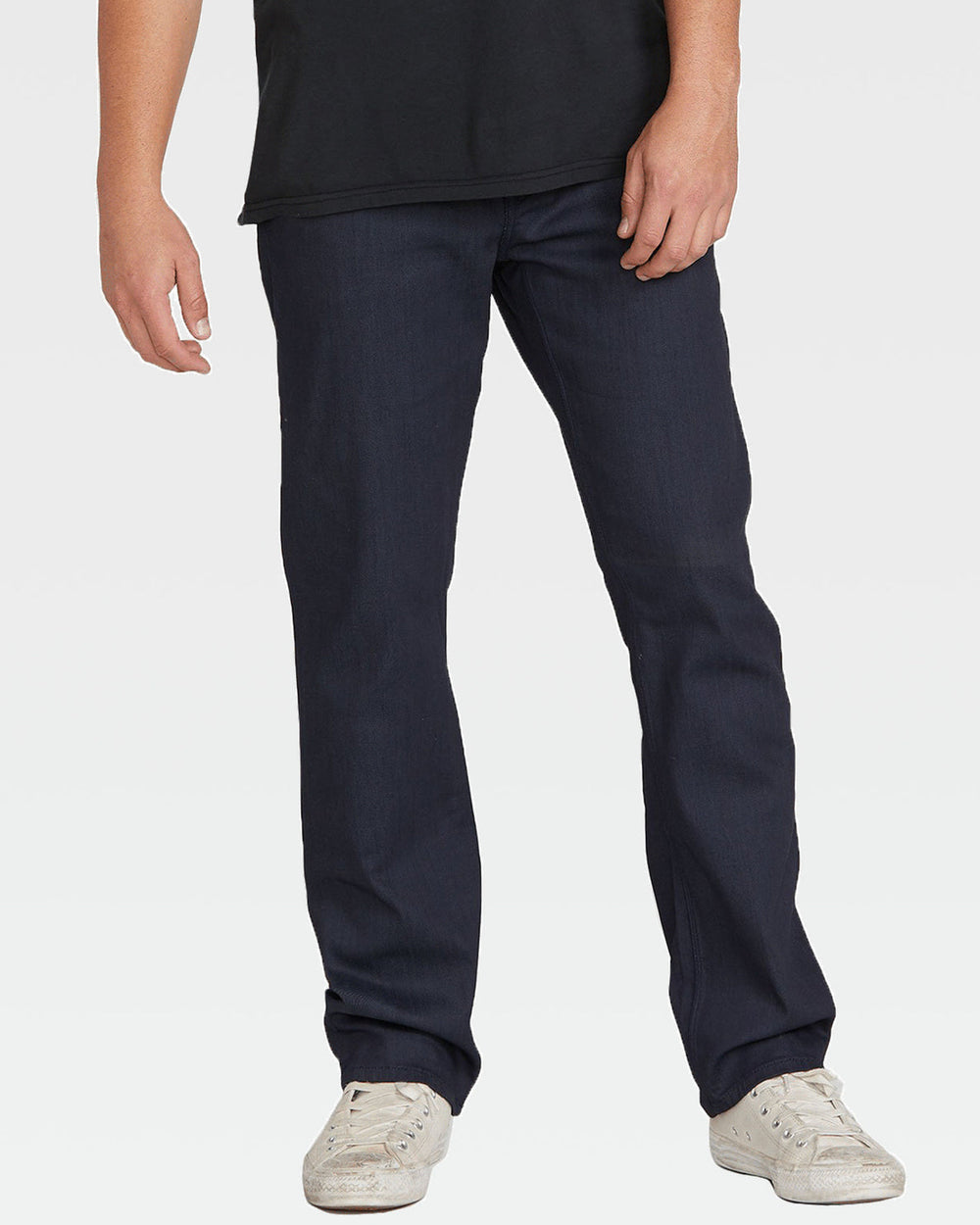 Volcom Solver Denim Jeans - Coated Indigo Wash