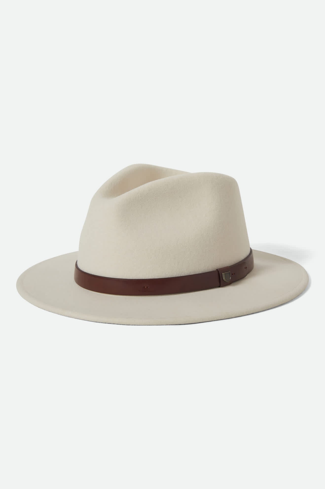 Brixton Messer Fedora - Off White