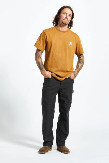 Brixton Builders Carpenters Pant - Washed Black