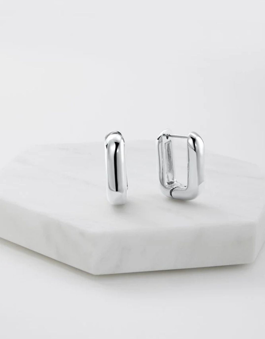 Zafino Eden Hoop - Silver