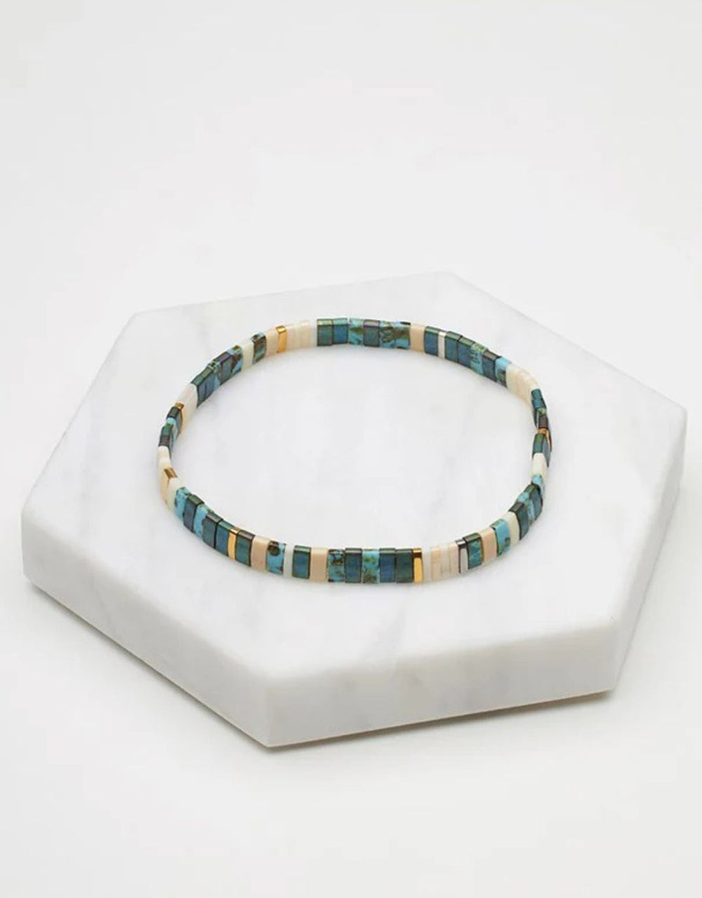 Tile Bracelet - Jade