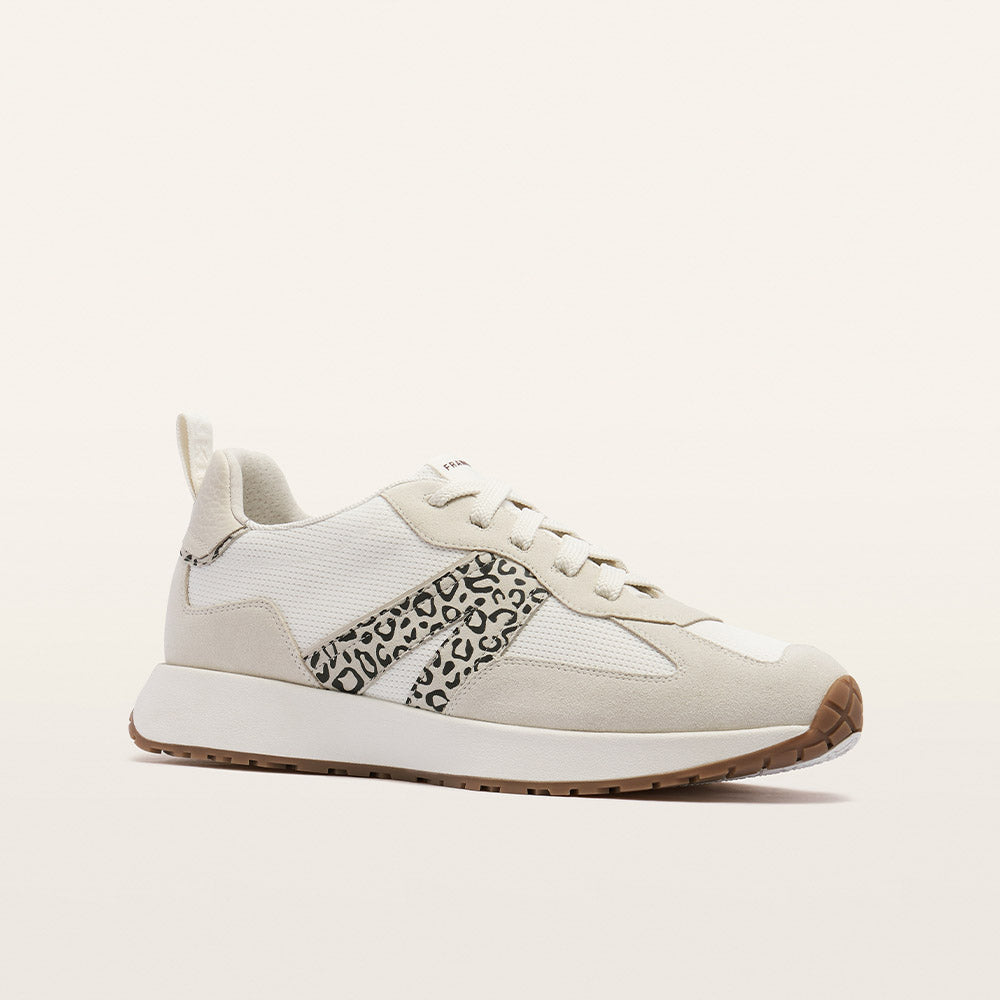 Axel II - White/Leopard Sneakers