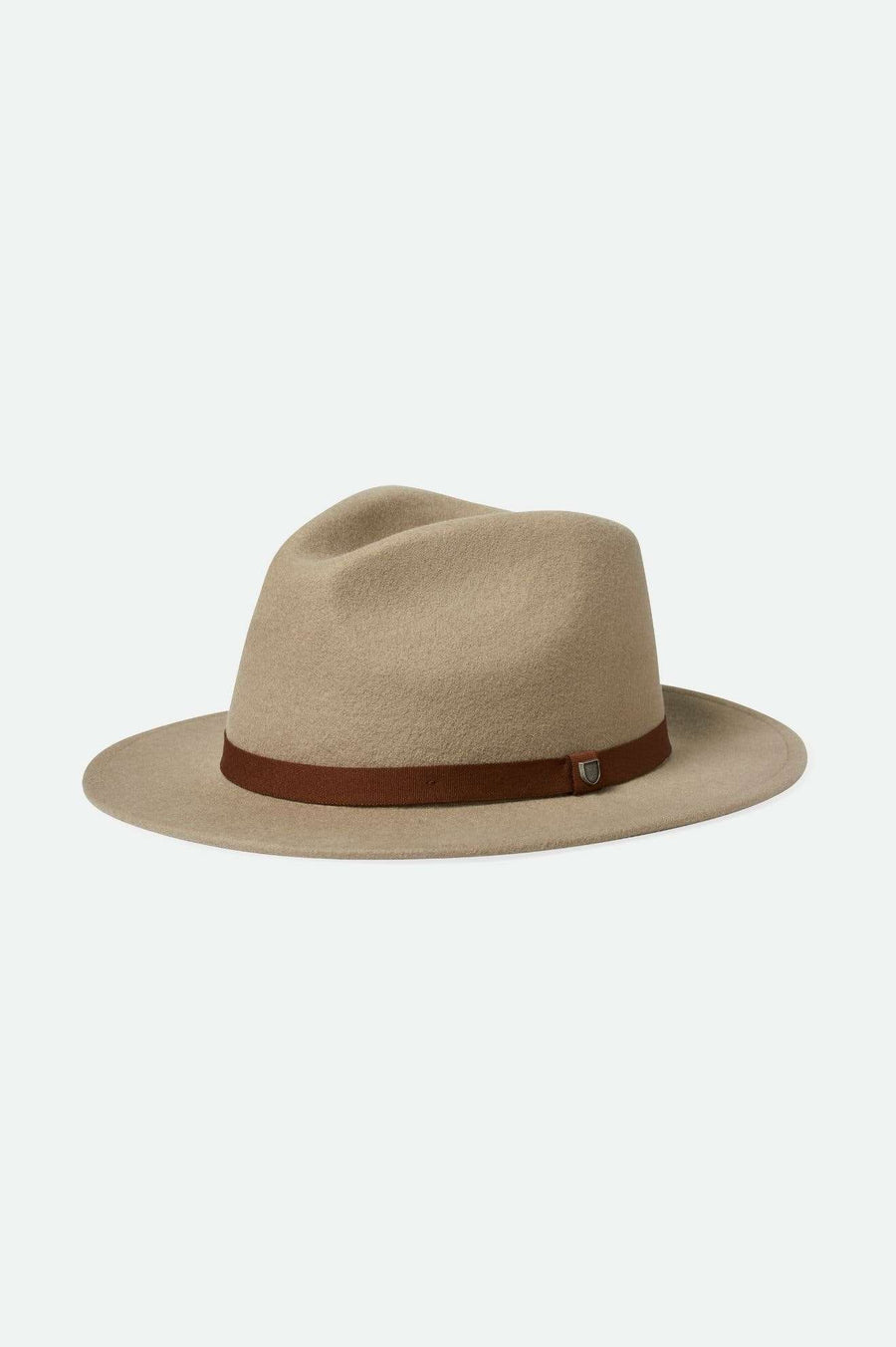 Messer Packable Fedora - Timberwolf / Light Brown - Catani Clothing