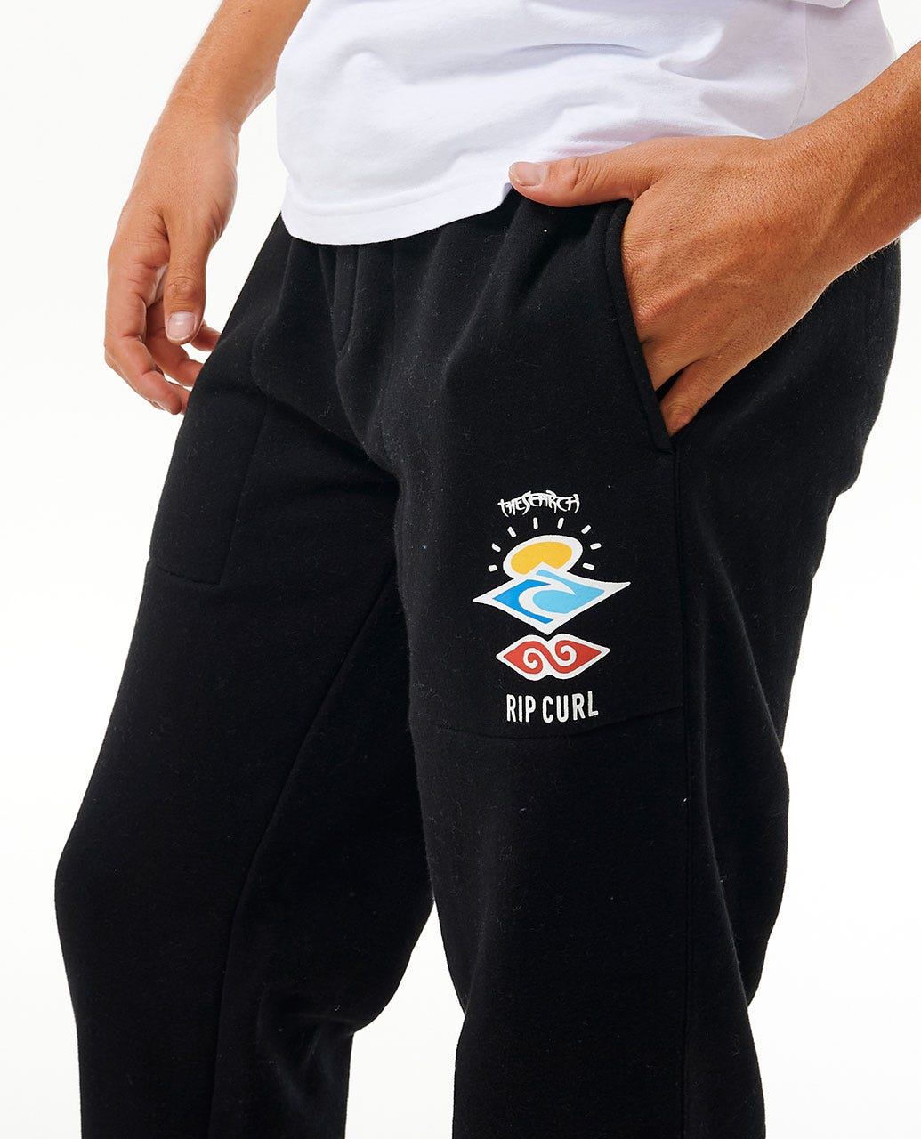Icons of Surf Trackpant - Black