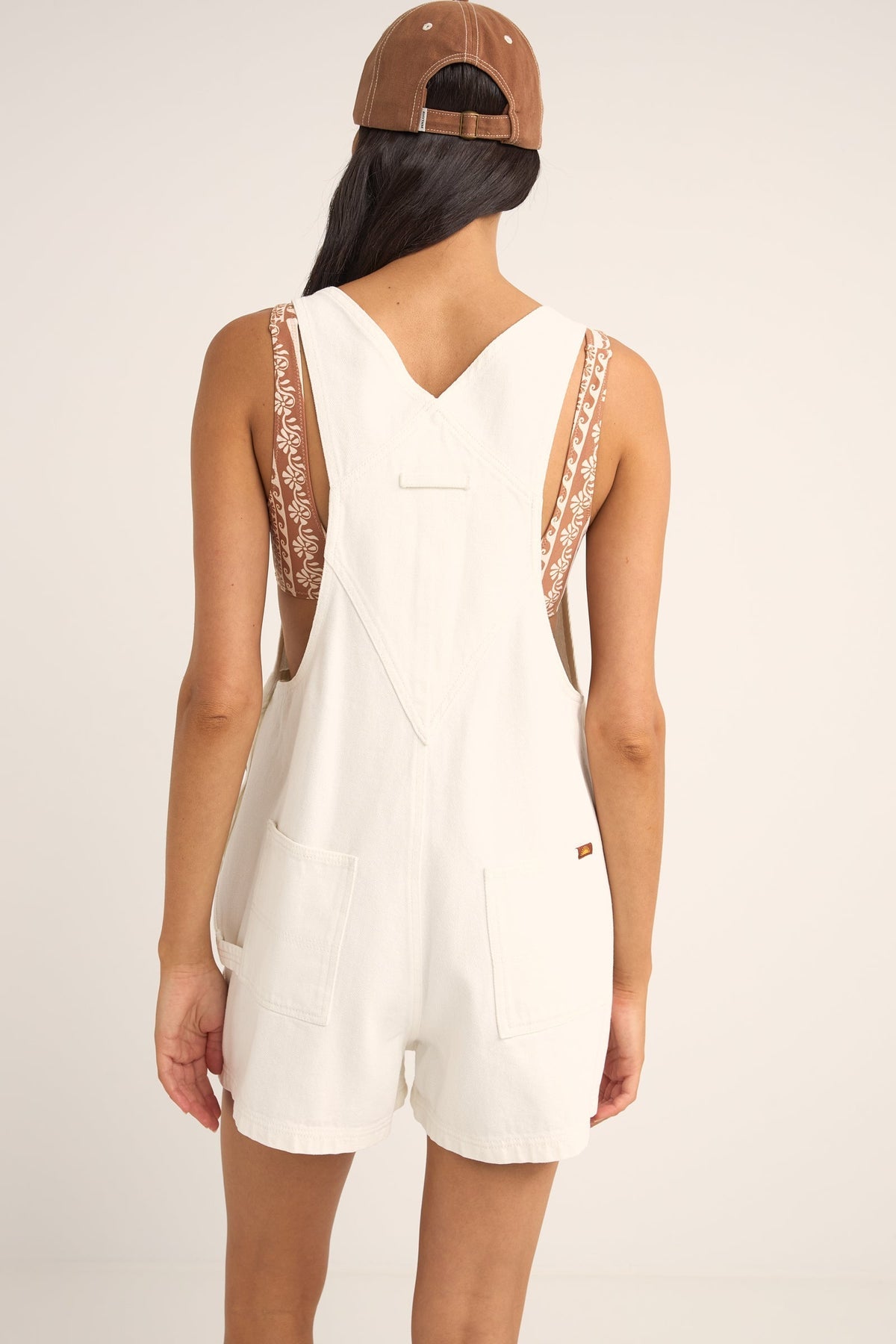 Tides Short Overall - White