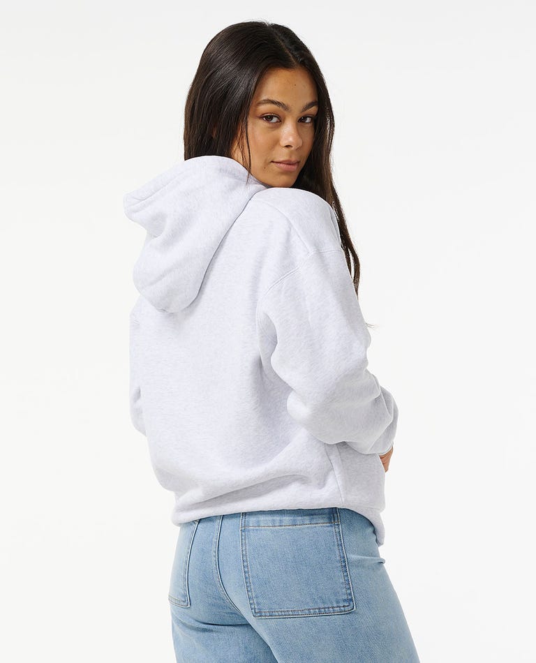 Varsity Hoodie - Grey Marle / Black - Catani Clothing