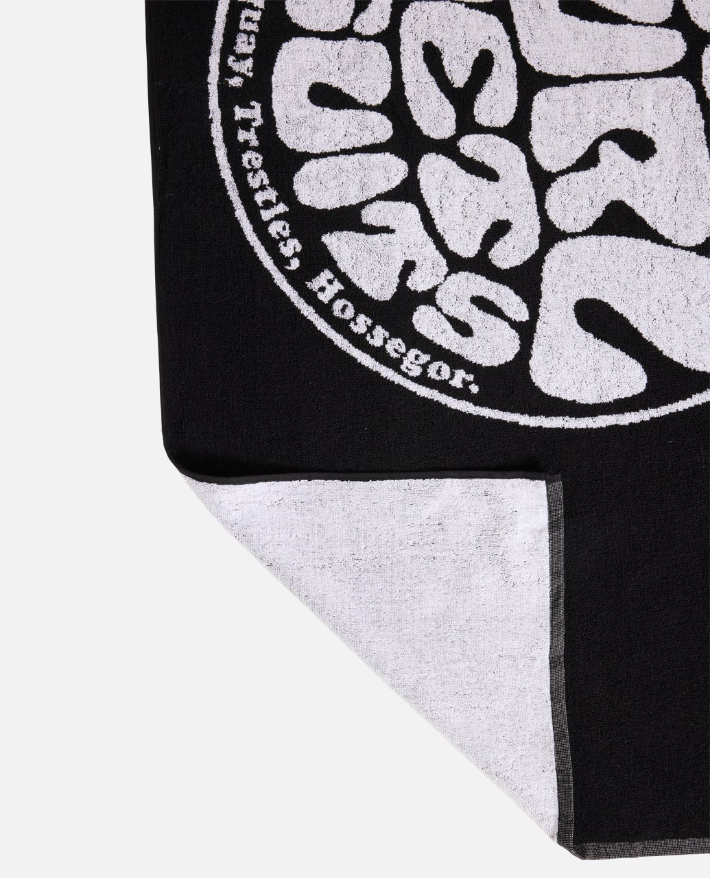 Rip Curl Logos Beach Towel - Black (view 3)