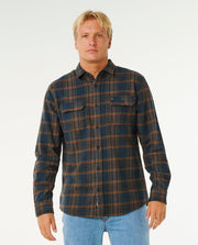 Classic Surf Griffin Flannel - Dark Blue - Catani Clothing