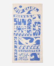 Graphic Standard Towel - Blue - Catani Clothing