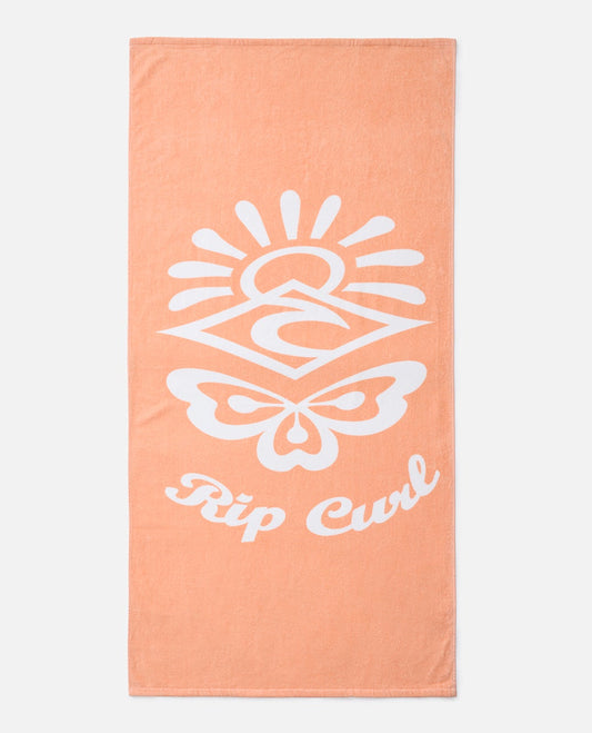 Graphic Standard Towel - Bright Peach