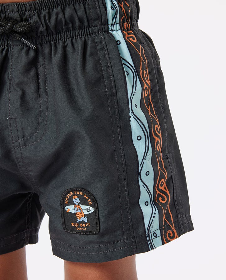 Tube Town Cosmic Volley - Washed Black