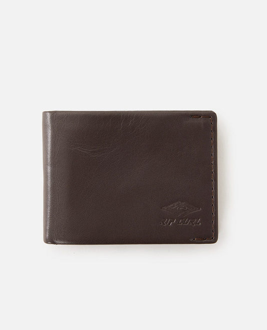 Quest Emboss RFID Slim - Brown