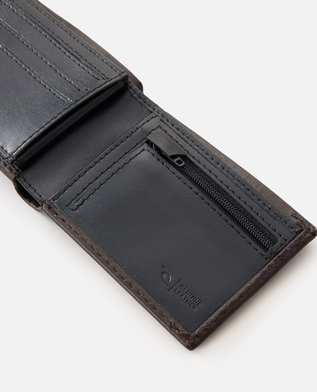 Quest Emboss RFID Slim - Brown
