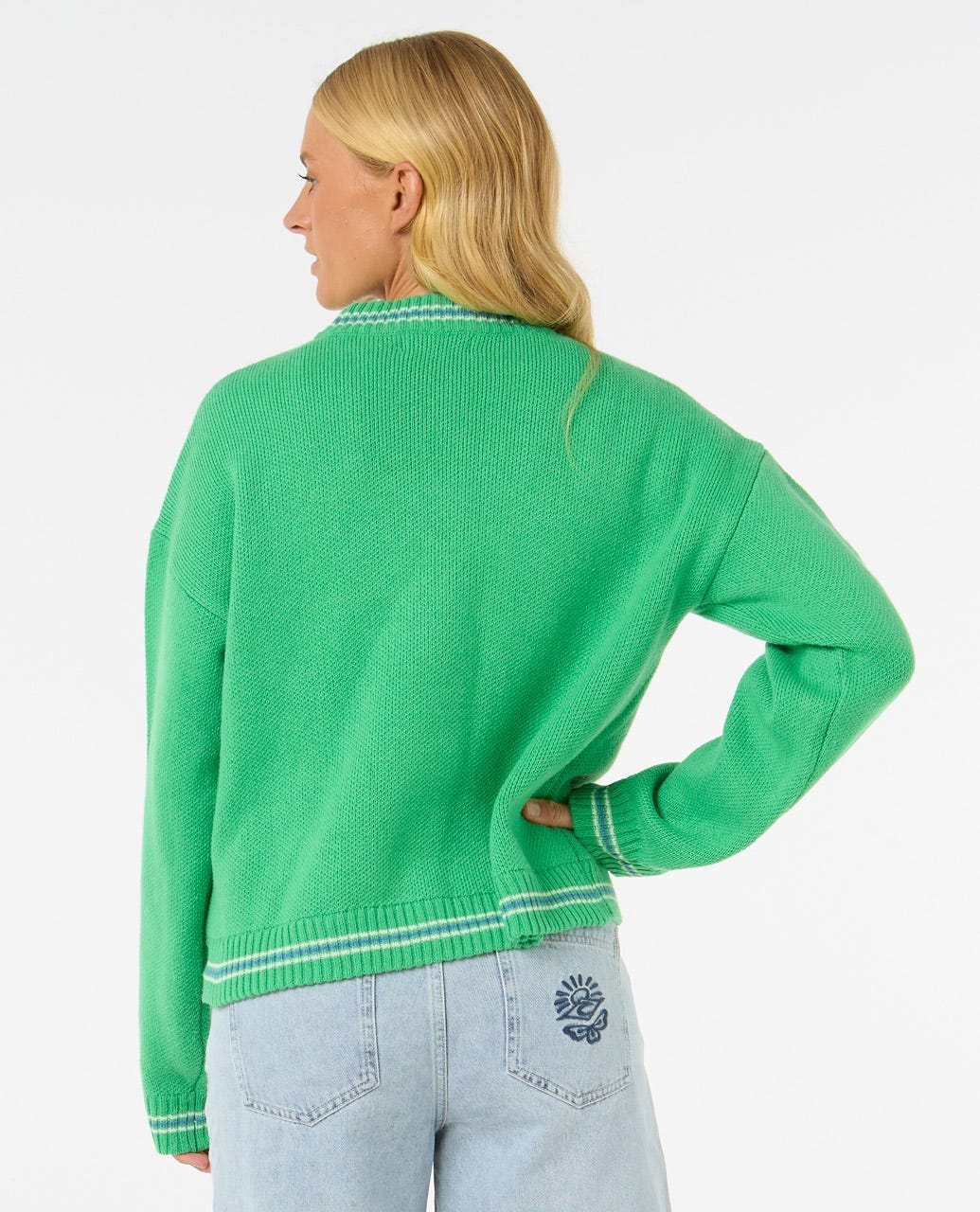 Las Dalias RCG Sweater - Green