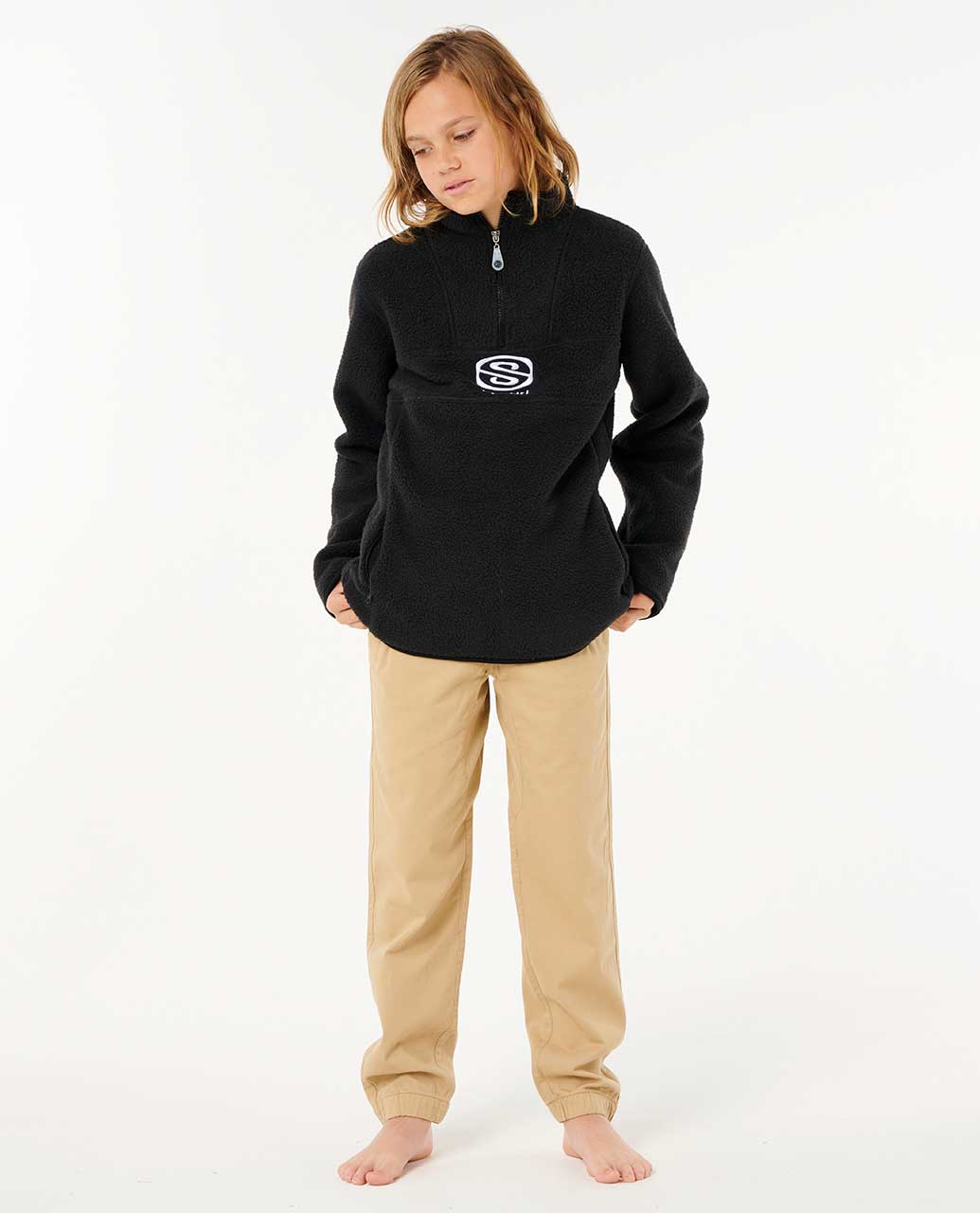 Bells Polar Fleece - Boys - Black