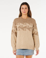 Pacific Coast Sweater - Brown - Catani Clothing