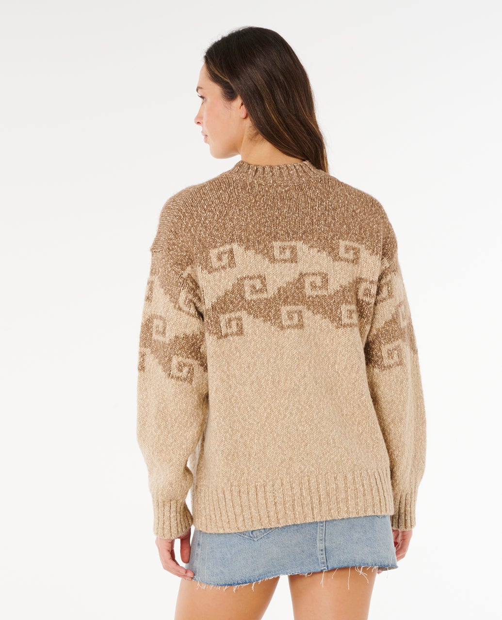 Pacific Coast Sweater - Brown - Catani Clothing
