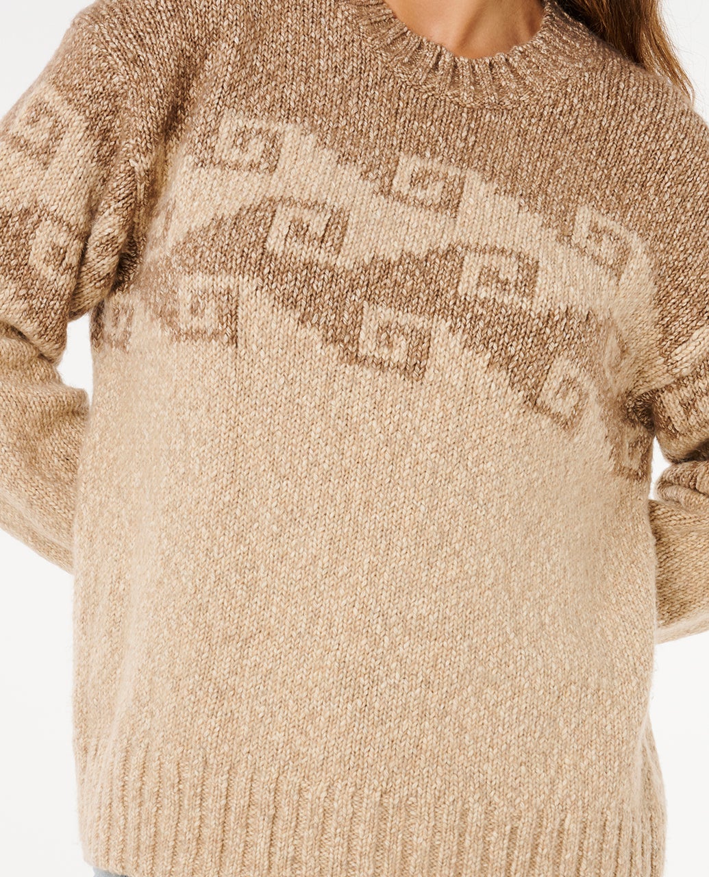 Pacific Coast Sweater - Brown - Catani Clothing