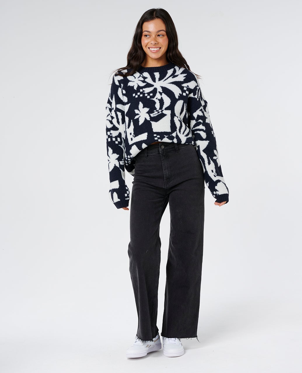 Rip Curl Catalina Islands Knit - Black (view 4)