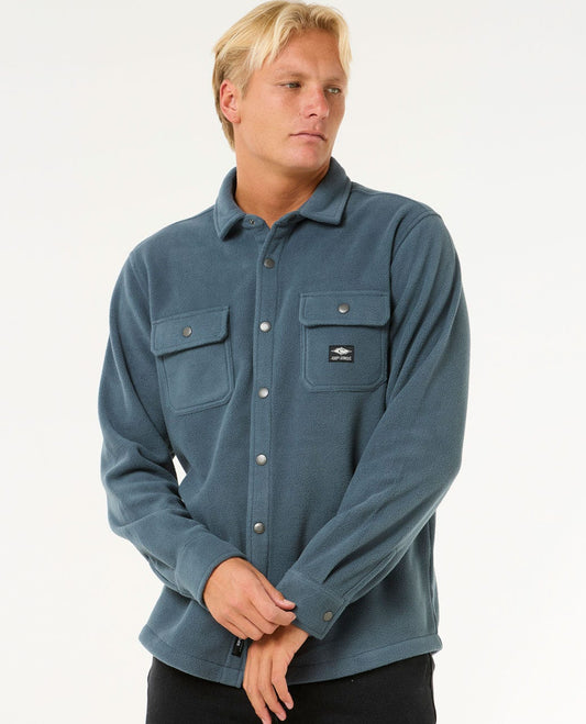 Fun Times Polar Fleece Shirt - Pine Night