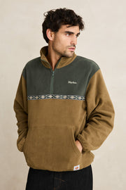 Alder Half Zip Pullover - Forest - Catani Clothing
