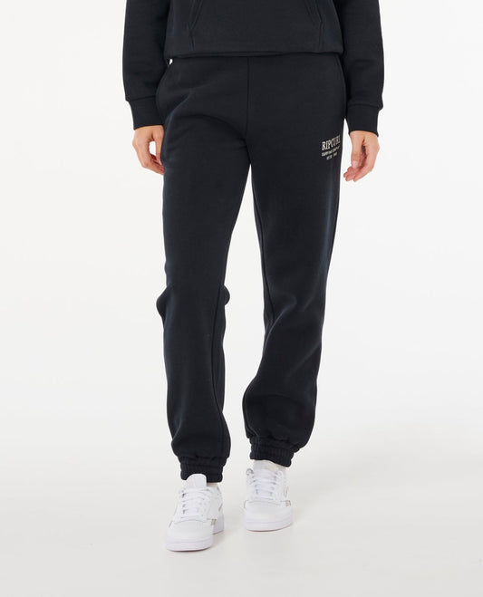Surf Staple Trackpant - Black