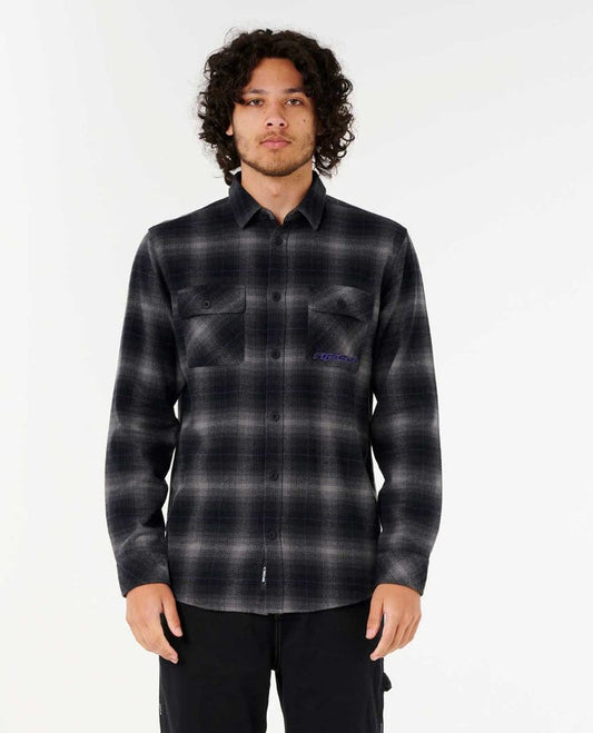 Super Computer Flannel - Black