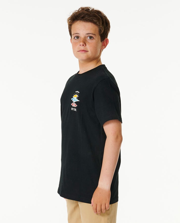 Boys Search Icon Tee - Black