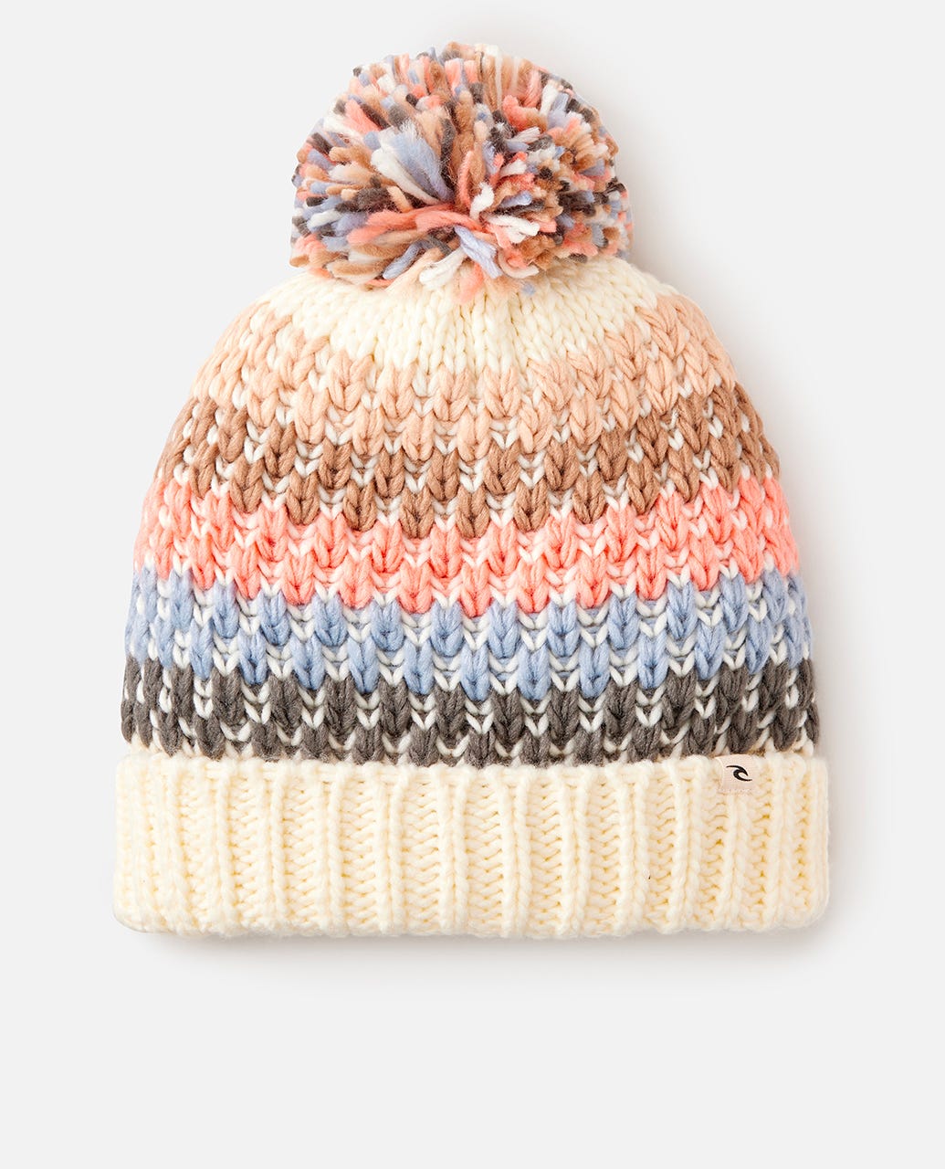 Cosy Reg Pom Pom Beanie - Multico