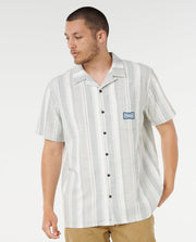 Mod Cali Stripe Short Sleeve Shirt - Bluefin - Catani Clothing