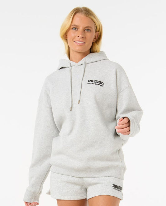 Surf Puff Heritage Hood - Grey Marle