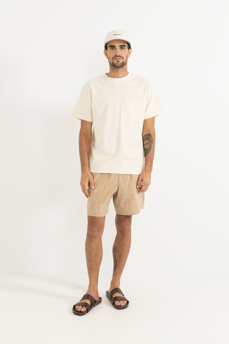 Essential Brushed Twill Cap - Natural