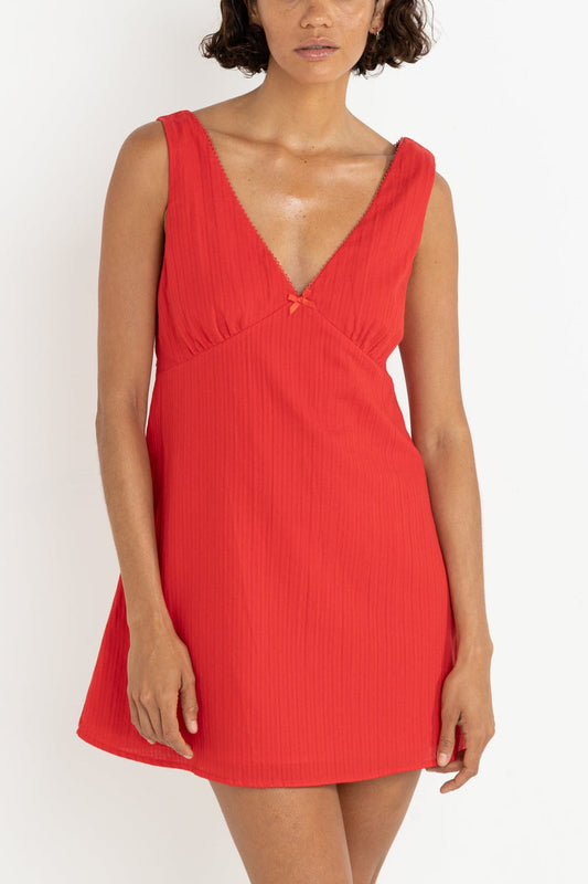 Belle Mini Dress - Red