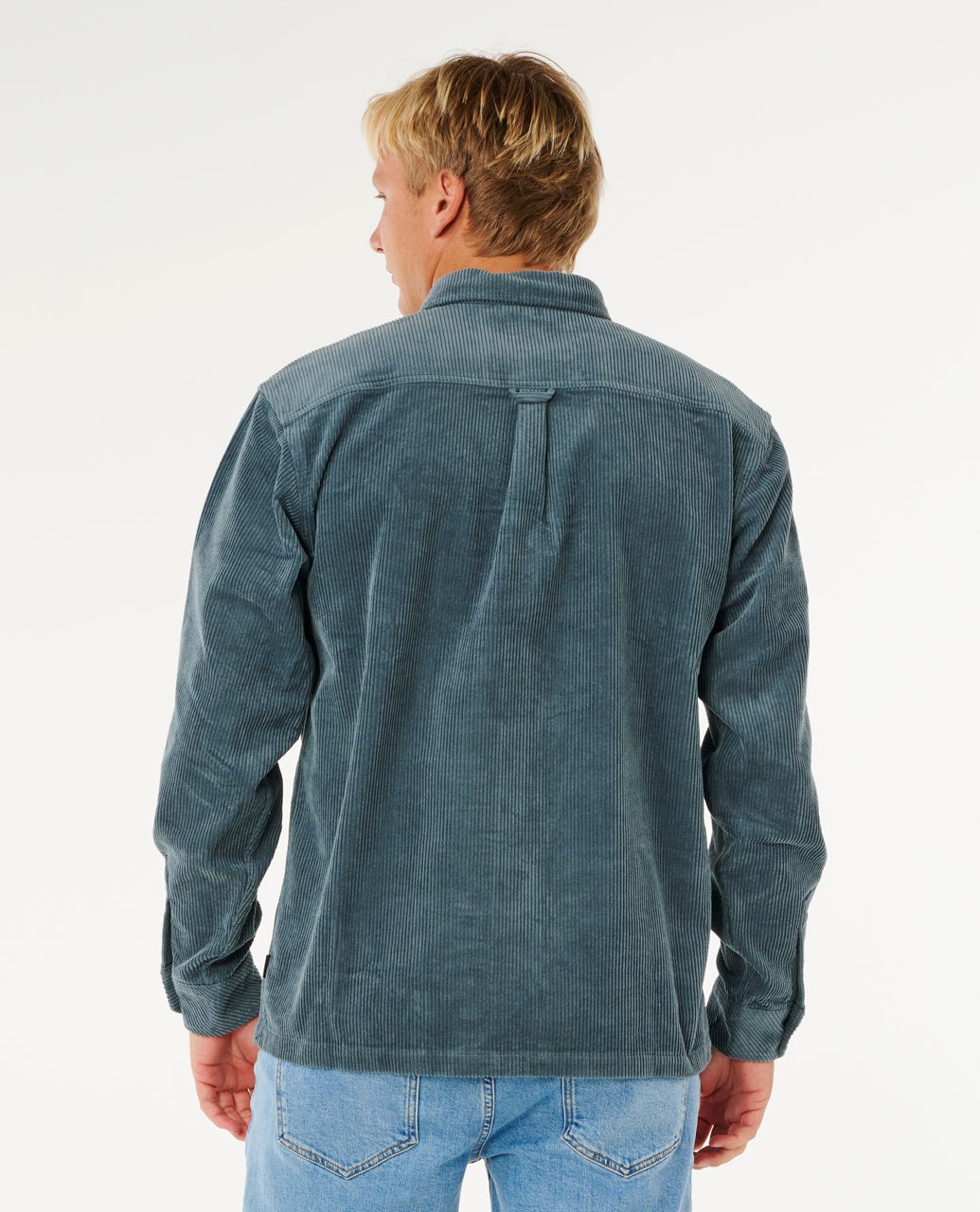 Premium Surf Cord Long Sleeve Shirt - Pine Night - Catani Clothing