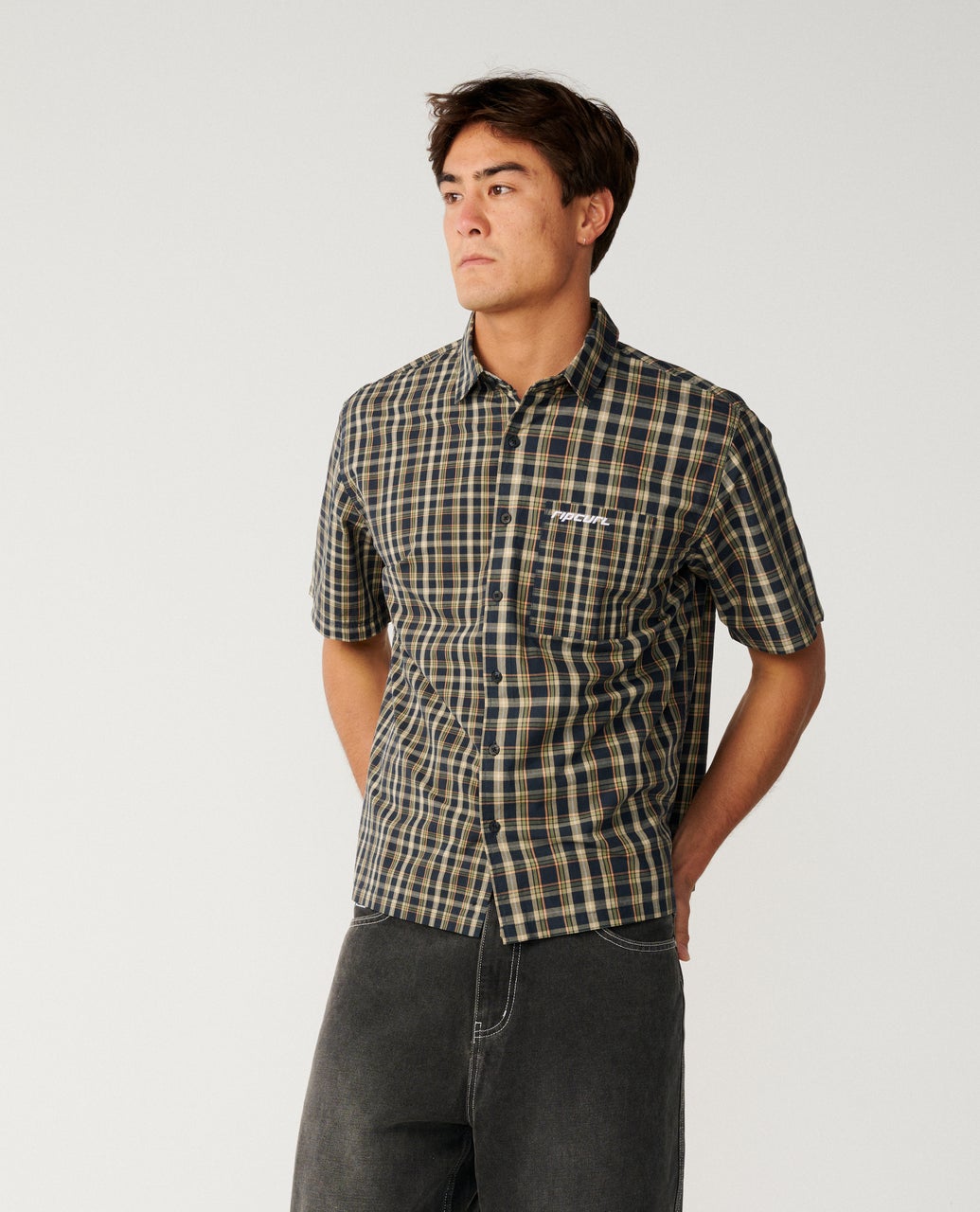 Archive Mix Up S/S Shirt - Dark Navy
