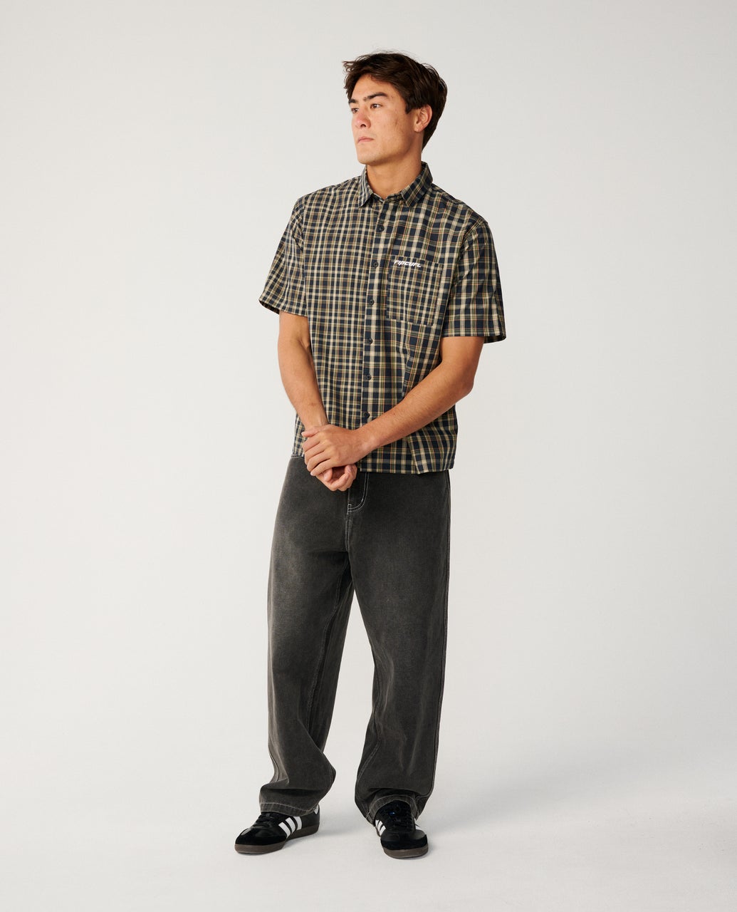 Archive Mix Up S/S Shirt - Dark Navy