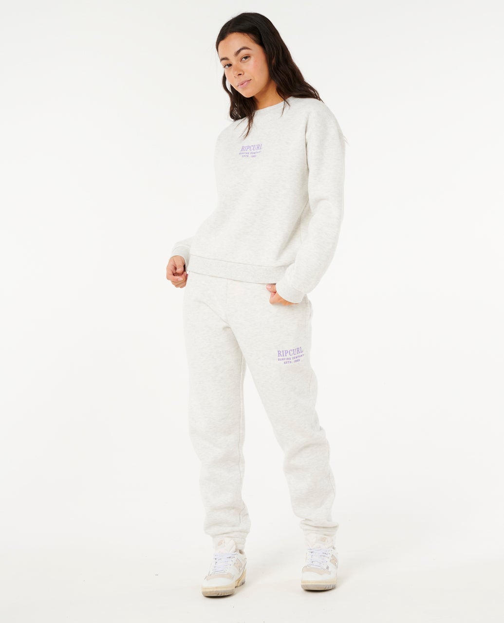 Rip Curl Surf Staple Relaxed Crew - Sports Marle (view 4)