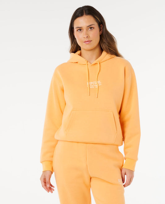 Surf Staple Relaxed Hood - Peach