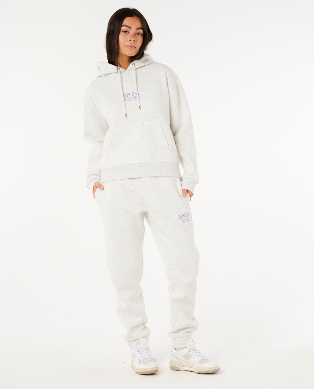 Rip Curl Surf Staple Relaxed Hood - Sports Marle (view 3)