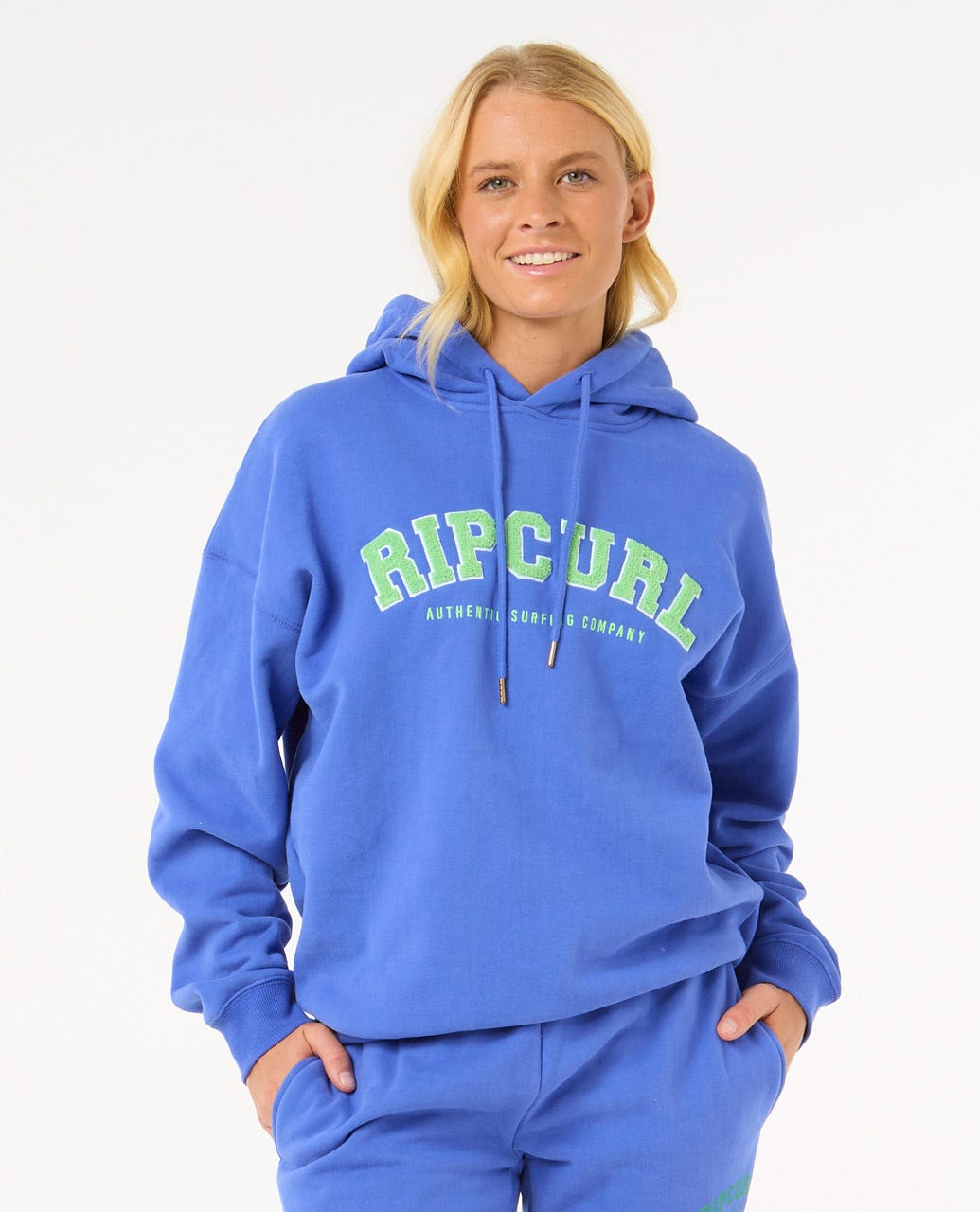 Varsity Hoodie - Ocean