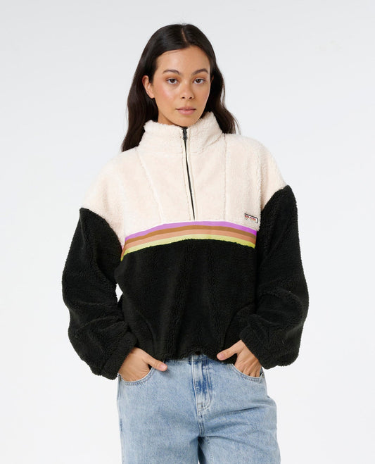 Surf Revival Polar Fleece - Washed Black