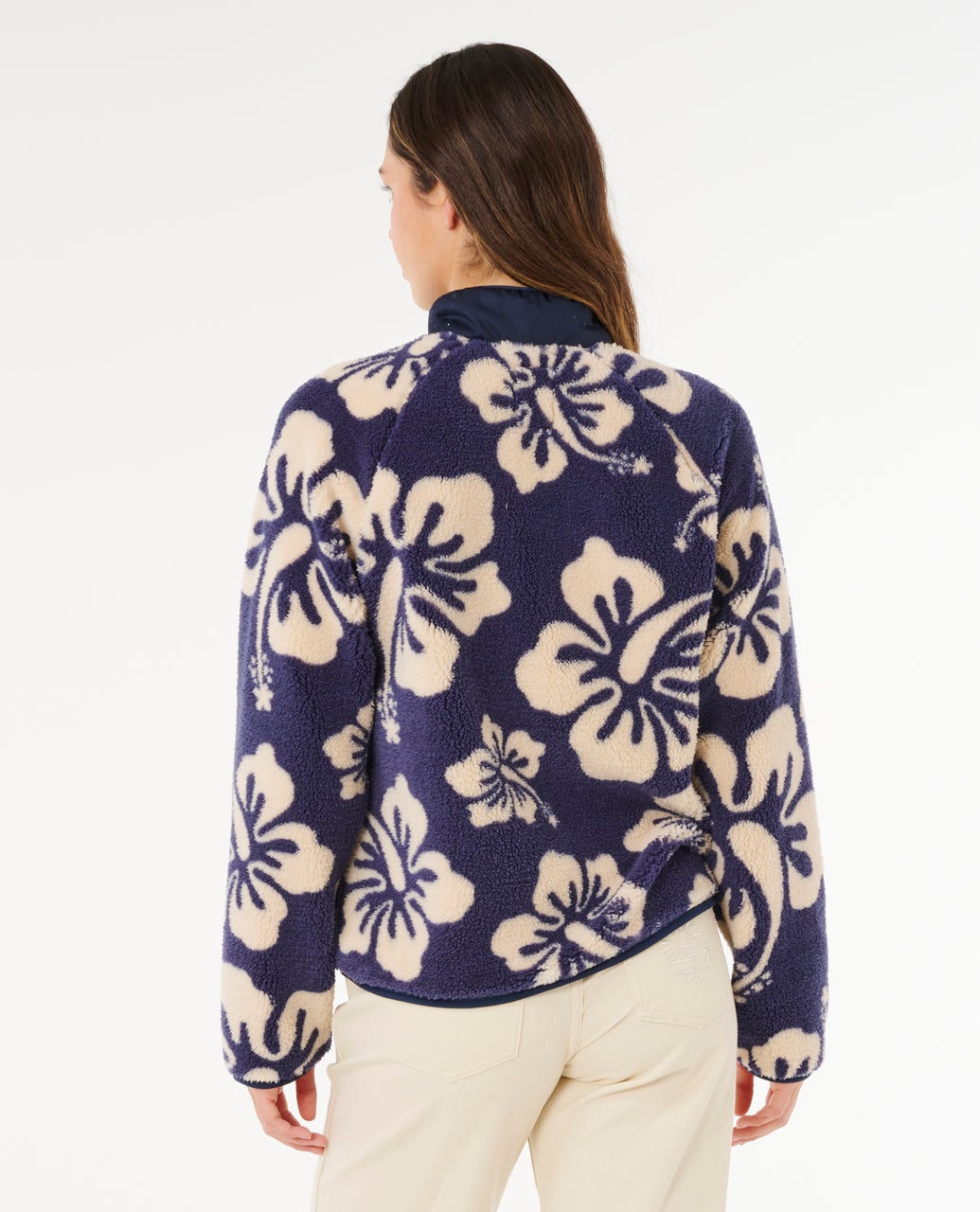 Surfside Zip Through Polar - Navy - Catani Clothing
