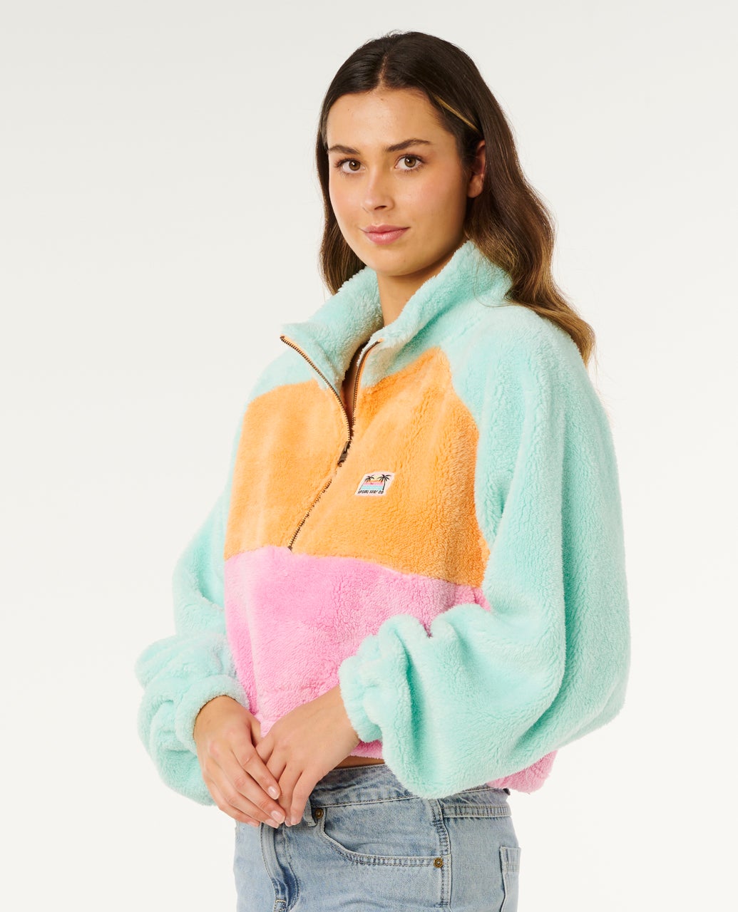 Rip Curl Hotel Malibu Polar Fleece - Multico (view 5)