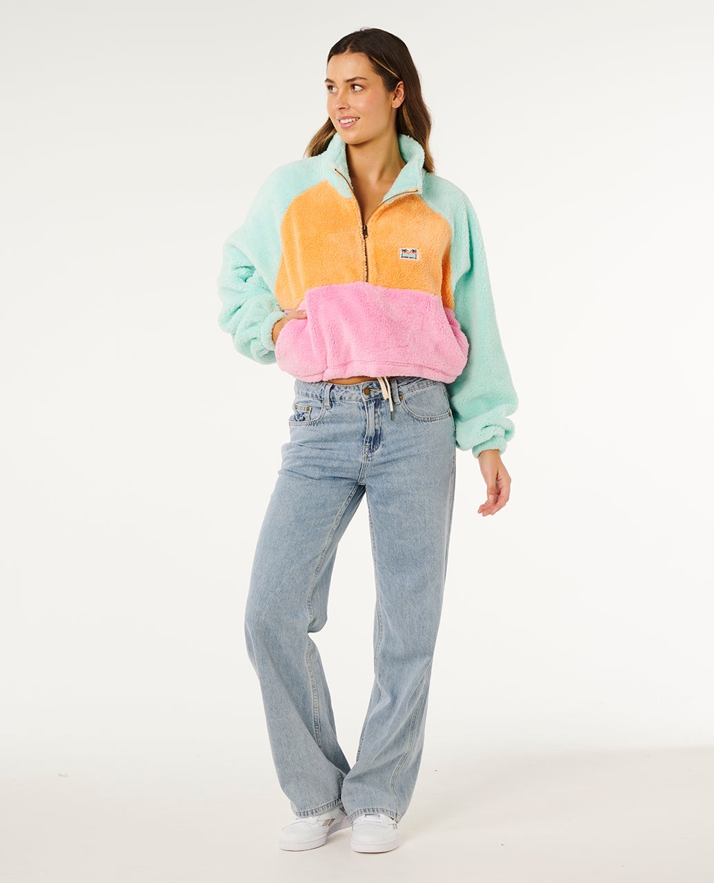 Rip Curl Hotel Malibu Polar Fleece - Multico (view 3)