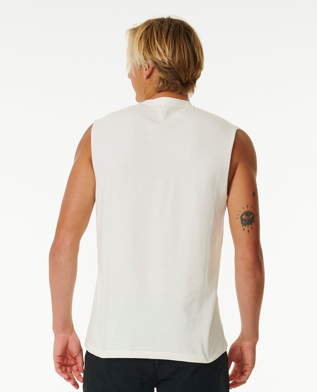 Rip Curl Plain Wash Muscle - Bone (view 3)